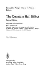 Tapa de The Quantum Hall effect