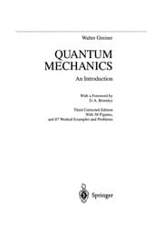 Tapa de Quantum Mechanics