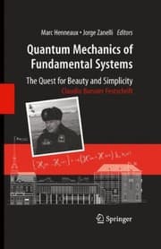 Tapa de Quantum mechanics of fundamental systems