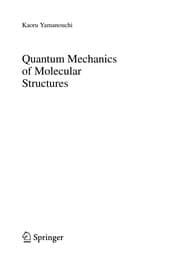 Tapa de Quantum Mechanics of Molecular Structures