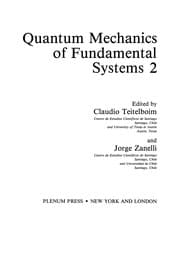 Tapa de Quantum Mechanics of Fundamental Systems 2