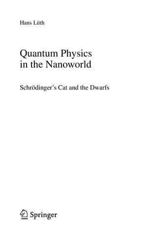 Tapa de Quantum Physics in the Nanoworld