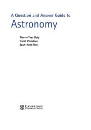 Tapa de A question and answer guide to astronomy