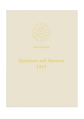 Tapa de Questions and answers, 1955