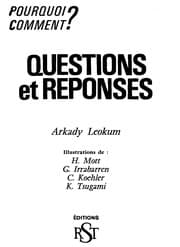 Tapa de Questions et réponses