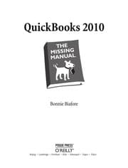 Tapa de QuickBooks 2010