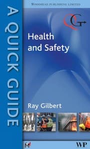 Tapa de Quick guide to health and safety