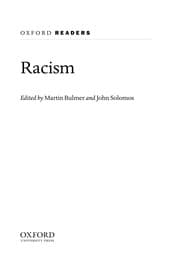 Tapa de Racism