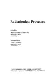 Tapa de Radiationless Processes