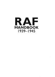Tapa de RAF handbook 1939-1945