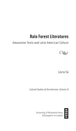 Tapa de Rain forest literatures