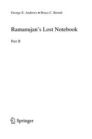 Tapa de Ramanujan's Lost Notebook
