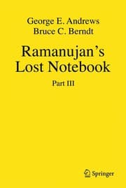 Tapa de Ramanujan's Lost Notebook