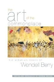 Tapa de The art of the commonplace