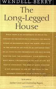 Tapa de The long-legged house