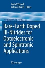 Tapa de Rare earth doped III-nitrides for optoelectronic and spintronic applications