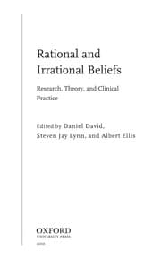 Tapa de Rational and irrational beliefs
