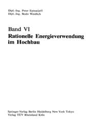 Tapa de Rationelle Energieverwendung im Hochbau
