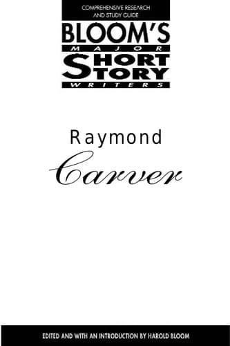 Tapa de Raymond Carver