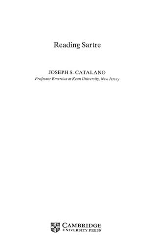 Tapa de Reading Sartre
