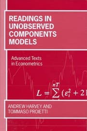 Tapa de Readings in unobserved components models