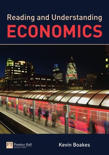 Tapa de Reading and understanding economics
