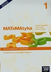 Tapa de Matematyka 1 Podrecznik Zakres podstawowy i rozszerzony (Polish Edition)