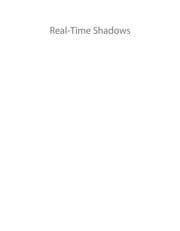 Tapa de Real-time shadows