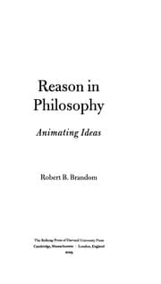 Tapa de Reason in philosophy