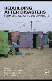 Tapa de Rebuilding after disasters