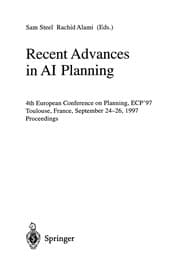 Tapa de Recent advances in AI planning