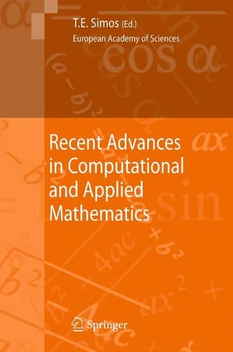 Tapa de Recent Advances in Computational and Applied Mathematics