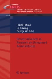 Tapa de Recent Advances in Research on Unmanned Aerial Vehicles