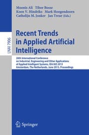 Tapa de Recent Trends in Applied Artificial Intelligence