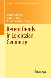 Tapa de Recent Trends in Lorentzian Geometry