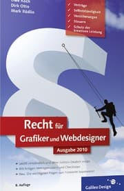Tapa de Recht für Grafiker und Webdesigner, Ausgabe 2010