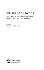 Tapa de Reclaiming the nation