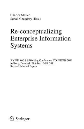 Tapa de Re-conceptualizing Enterprise Information Systems