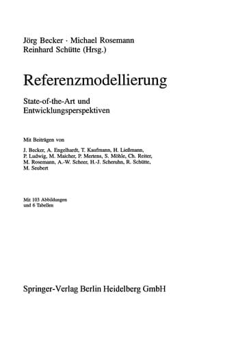 Tapa de Referenzmodellierung
