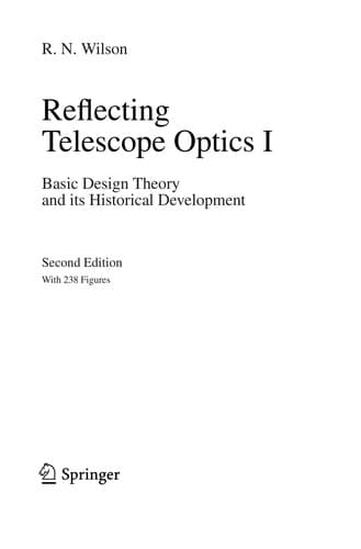 Tapa de Reflecting telescope optics
