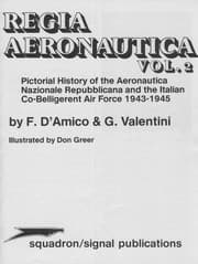 Tapa de Pictorial history of the Aeronautica Nazionale Repubblicana and the Italian Co-Belligerent Air Force 1943-1945