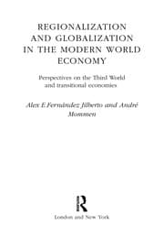 Tapa de Regionalization and globalization in the modern world economy