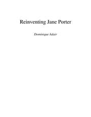 Tapa de Reinventing Jane Porter
