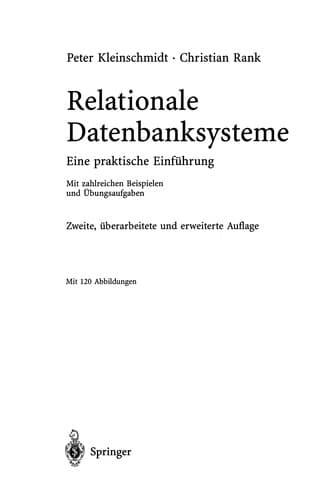 Tapa de Relationale Datenbanksysteme