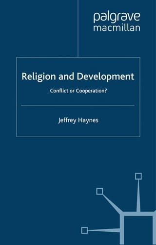 Tapa de Religion and Development