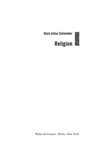 Tapa de Religion