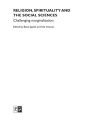 Tapa de Religion, spirituality, and the social sciences