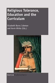 Tapa de Religious tolerance, education and the curriculum