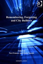 Tapa de Remembering, forgetting and city builders