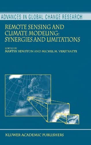 Tapa de Remote sensing and climate modeling